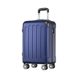 Trvlmore Handgepäck Koffer Mit Rädern - Zahlenschloss - 54x36x20cm - 38L - Dunkelblau