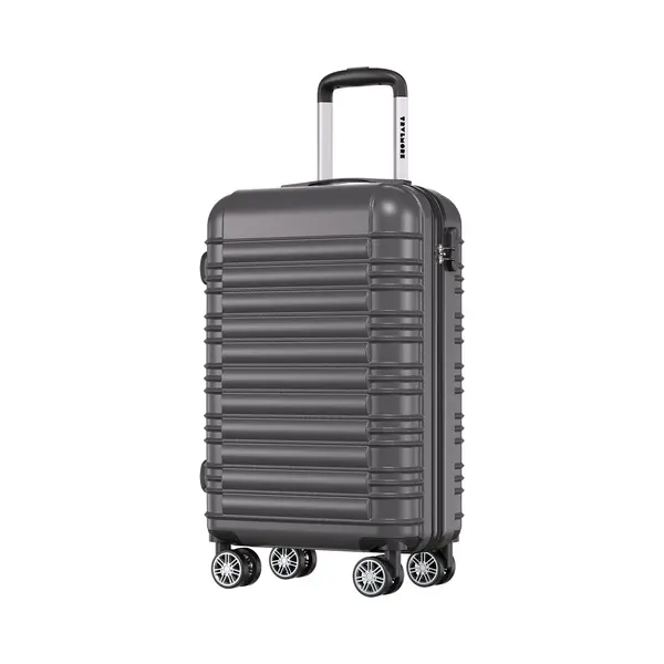 Trvlmore Handbagage Koffer - 38L - Cijferslot - Lichtgewicht - Trolley - 54x36x20cm - Past Binnen 55x40x20 Cm - Donkergrijs thumbnail