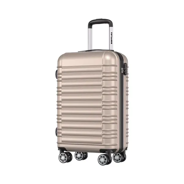 Trvlmore Handbagage Koffer - 38L - Cijferslot - Lichtgewicht - Trolley - 54x36x20cm - Past Binnen 55x40x20 Cm - Champagne thumbnail