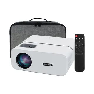 Auronic Beamer - Mini Beamer - 10.000 Lumen - WiFi 1080P Full Hd - Wit