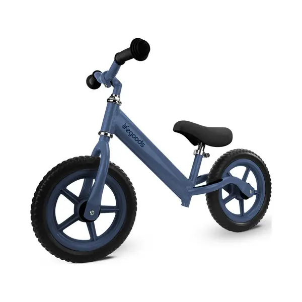 LifeGoods KiddyCruiser Balance Bike - 2 Jahre - Jungen Und Mädchen - Marine Blau thumbnail