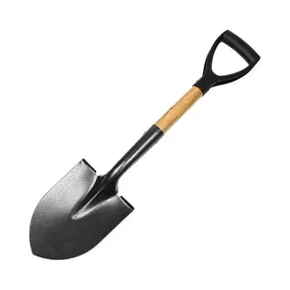 Benson Stevige Tuinschep - 70 Cm - Hamerslag Staal - Houten Steel - Ergonomische Grip
