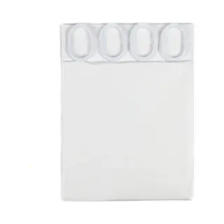Benson Stijlvol Douchegordijn - Waterafstotend Polyester - 180 X 200 Cm - Wit - Inclusief 12 Ophanghaken