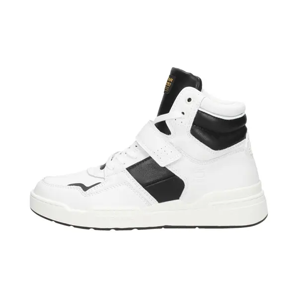 G-Star Raw Attacc Mid Lea W Hoge Sneakers - Leren Sneaker - Dames - Wit - Maat 37 thumbnail