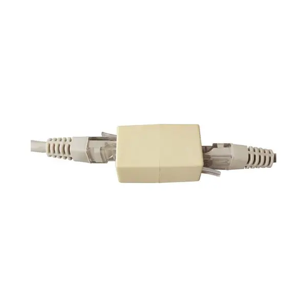 Merkloos ‘ 4x Utp - RJ45 Netwerk Ethernet Internet Kabel Verlengstukje Koppelstuk - Geschikt Voor Cat5/Cat5e/Cat6 - Pless® thumbnail