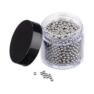 Wyner Cleaning Pearls - Metalen Reinigingsballetjes - Karaf Reiniging - Wijn Karaf - Wine Decanter - Wijnbeluchter - Karaf Voor Wijn - Wijn