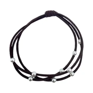 Guardian Beauty Haarelastiekjes -12 Stuks -Zwart - Haar Accesoires - Sterke Haarelastiekjes -