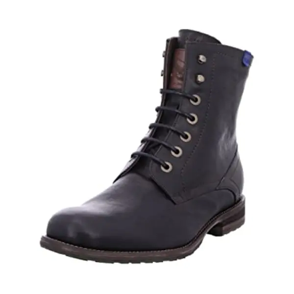Floris Van Bommel Veterboots 'Ferri 01' Zwart thumbnail