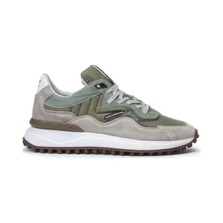 Floris Van Bommel Sfm-10152 Lage Sneakers - Heren - Groen - Maat 44