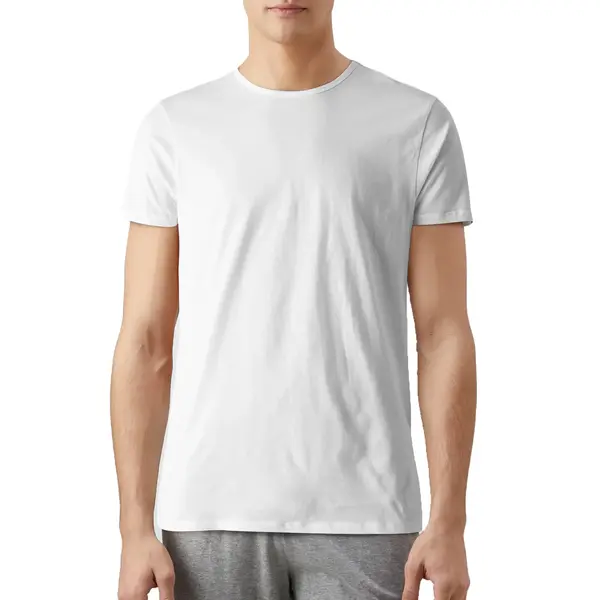 Puma Basic Heren T-shirt Round Neck 2-pack - Wit – Maat M thumbnail
