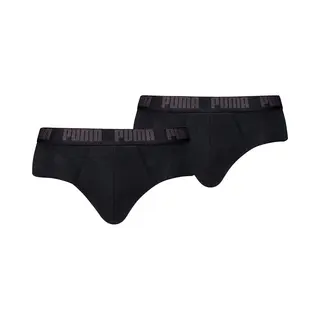Puma, Mannen, Onderbroek, Basic Brief, Zwart, (L, Set Van 2)