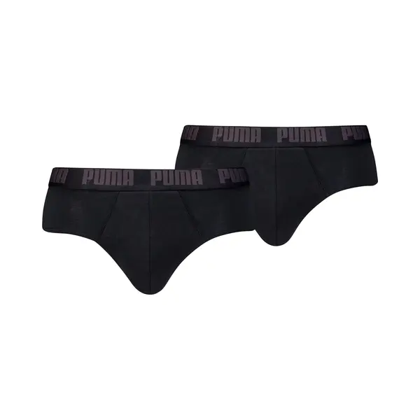 Puma, Mannen, Onderbroek, Basic Brief, Zwart, (L, Set Van 2) thumbnail