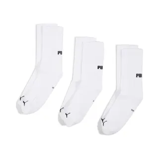 Puma Crew-Socken 3er-Pack Unisex, Kleidung, WeiÃŸ, 35-38
