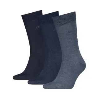 Calvin Klein - Sokken Heren - Classic - 3 Paar Ck Sokken - Denim - Maat 39/42
