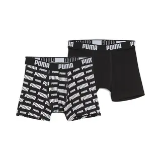 Puma Everyday Logo Boxershorts Teenager (2er-Pack), Kleidung, Schwarz, 16