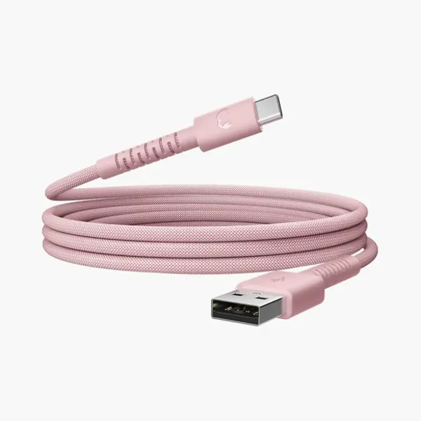 Fresh 'n Rebel 00231887 Usb-kabel 2 m Usb A Usb C Roze thumbnail