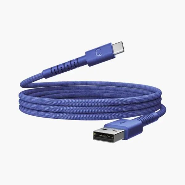 Fresh 'n Rebel 2ucc201tb Usb-kabel 2 m Usb A Usb C Blauw thumbnail