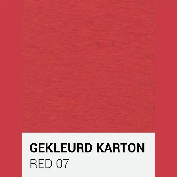 gekleurdkarton notrakkarton Gekleurd Karton Red 07 30, 5x30, 5 Cm 270 Gr. thumbnail