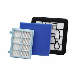 Filter Set Geschikt Voor Philips PowerPro Compact And Power Pro Active En City Filterset FC8010/02 FC8010/01 Hepa Allergie - Stofzuiger Onderdelen