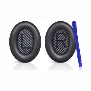 Dieux® Set Oorkussens Voor Bose Koptelefoon Met Installatie Gereedschap - Zwart - QuietComfort 35 - QC35II - QC35 - QC25 - QC15 - QC2 - Soundtrue - Soundlink