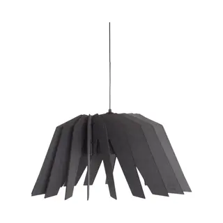 Van Tjalle en Jasper Vesper HanglampØ 53 Cm - Zwart - Bouwpakket - Stijlvolle Designlamp Voor Woonkamer, Eetkamer En Slaapkamer