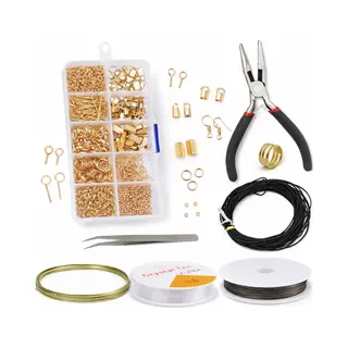 Flokoo Sieraden Starter Set - Diy Zelf Juwelen Maken - Ketting & Oorbellen