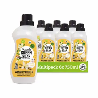 Marcel s Green Soap Marcel's Green Soap Fabric Softener - Vanilla & Cotton ( 6 X 750ml)