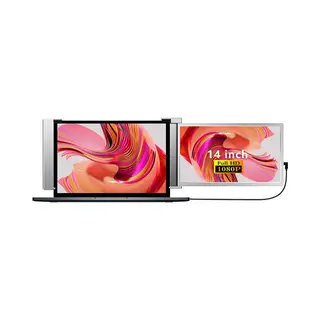 Lipa S14 14 Zoll Tragbarer Monitor - Zusätzlicher Bildschirm Laptop - Tragbarer Bildschirm - Hdr- Full Hd Mit 60 Hz - Usb C Und Hdmi - Für Laptops