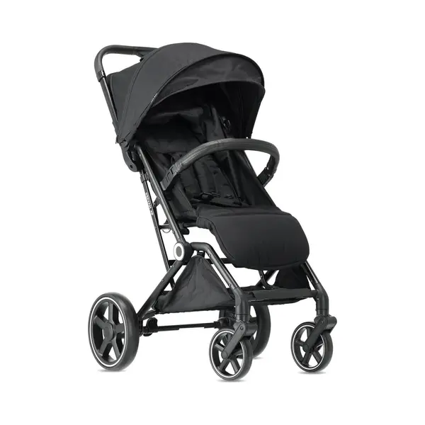 Deryan Xp Xl, Compact Lightweight And Reclining Pushchair For 0 To 4 Years (22 Kg Max.), One-Handed Tilt, Large Storage Basket – Black thumbnail
