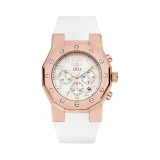Vndx Amsterdam - Horloge - Ibiza Rebel Rosé Wit