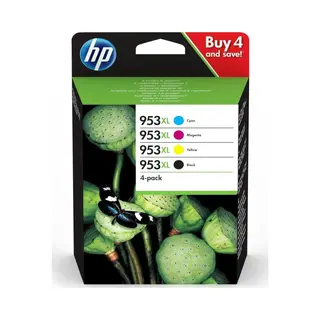 Hp 953XL - Inktcartridge - Origineel - Hoge Capaciteit - Kleur En Zwart