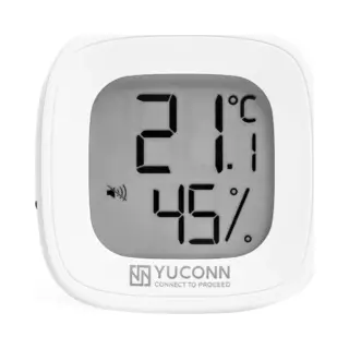 Yuconn Slimme Hygrometer Bluetooth - Thermometer Binnen En Buiten - Weerstation Draadloos - Luchtvochtigheidsmeter Binnen En Buiten - Temperatuurmeter