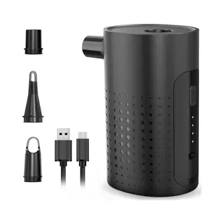 Regal Tech® Elektrische Pomp Luchtbed/zwembad- Luchtbedpomp - Opblaaspomp - 4000 Mah Accu - 300 Liter/Min