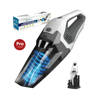 Cleanforce Kruimelzuiger Pro Met 2 Krachtige Zuigstanden - Snoerloos - Nat & Droog - Geschikt Voor Thuis, Auto Etc.