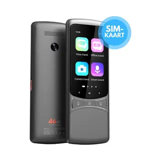 Membeli Enence - Vertaalcomputer - 138+ Talen - Offline - 3.1 Inch Touchscreen - Antraciet