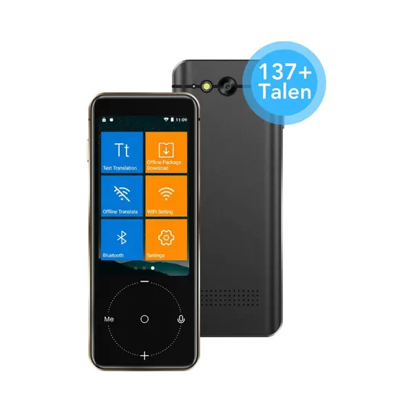 Membeli Enence - Vertaalcomputer - 137+ Talen - Offline - 3.1 Inch Touchscreen - Antraciet thumbnail
