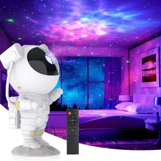 Mobstore Astronaut Sterren Projector - Sterren Projector - Sterrenhemel - Nachtlampje - Sterrenhemel Projector - Sterrenlamp - Galaxy Projector -