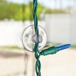Aximo Zuignap Zelfklevend 50 Stuks – Ophanghaken Voor Kerstverlichting En Feestverlichting – Bevestiging Voor Lichtsnoer Op Raam En Deur –