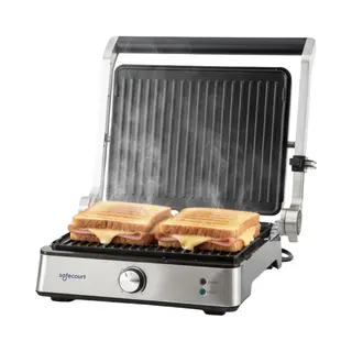 Safecourt Kitchen Contactgrill Compact CG200 - Tosti Apparaat - Grill Apparaat - Uitneembare Platen