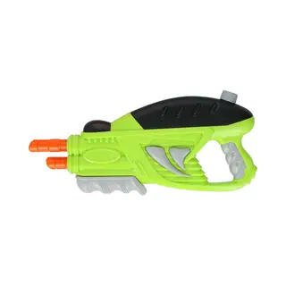 Eddy Toys 1x Waterpistolen/waterpistool Groen Van 42 Cm Kinderspeelgoed - Waterspeelgoed Van Kunststof - 350 Ml