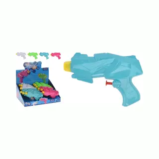 Free & Easy 1x Mini Waterpistolen/waterpistool Groen Van 15 Cm Kinderspeelgoed - Waterspeelgoed Van Kunststof - Kleine Waterpistolen