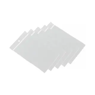 Gripzakjes/verpakkingszakjes - 100x - Transparant - 90 X 100 Mm/9 X 10 Cm - Luchtdichte Zakjes - Gripsluiting/druksluiting - Plastic Verpakkingen