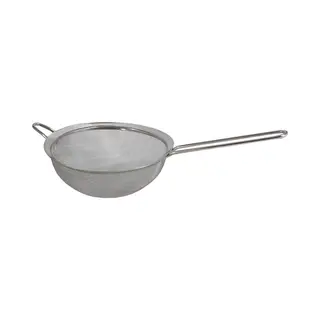 Rvs Keuken Vergiet / Bol Zeef - Met Handvat - Dia 20 Cm - Keukengerei - Met Draaggreep - Koken - 37 Cm Lang