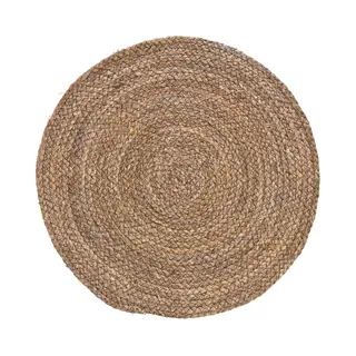 Rotan Placemats Rond - Grof Bruin - Dia 38 Cm - Handgemaakt Van Natuurlijk Materiaal