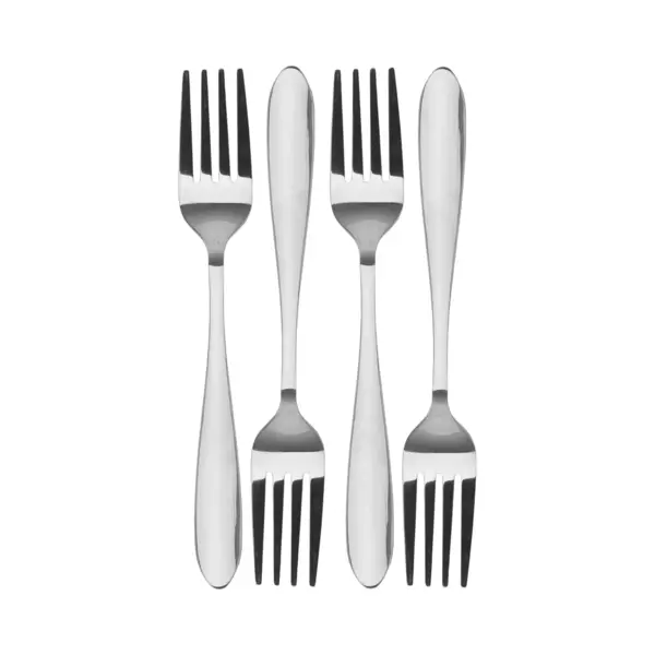 20x Vorken Tafelbestek Rvs 19, 5 Cm - Keukenbenodigdheden - Bedrijfskantine - Tafel Dekken - Bestek - Tafelvorken/dinervorken - Vorken thumbnail