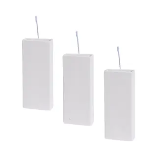 Waterverdamper Radiator - Pakket Van 3x Stuks - Wit - 20 Cm - Dolomiet/aardewerk - Luchtbevochtiger - Radiator Bak