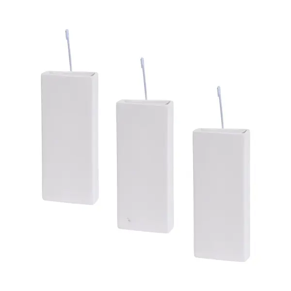 Waterverdamper Radiator - Pakket Van 3x Stuks - Wit - 20 Cm - Dolomiet/aardewerk - Luchtbevochtiger - Radiator Bak thumbnail