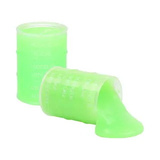 JohnToy Speelslijm - Groen - 4x 150 Ml - Speelgoed Slijm - 5, 5x8 Cm - Horror Slijm
