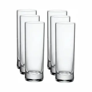 Duralex Bormioli Rocco Longdrink Glazen Gina - 12x Stuks - 28, 7 Cl/287 Ml - Water/sap/frisdrank