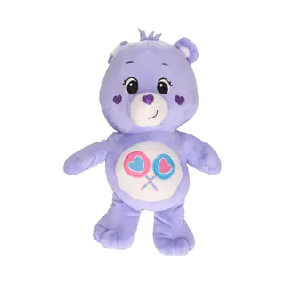 Troetelbeertjes Pluche Knuffel Paars 28 Cm - Cartoon Knuffels - Troetelberen